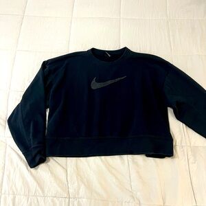Nike cropped sweatshirt